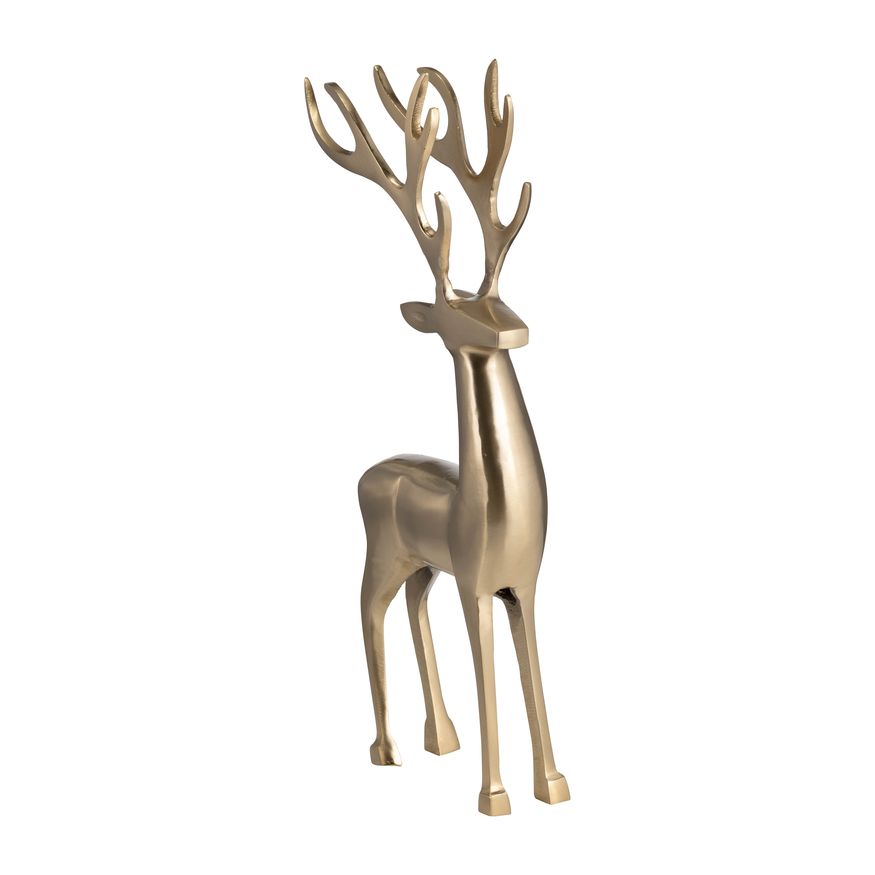 Sagebrook - 14" Metal Standing Reindeer