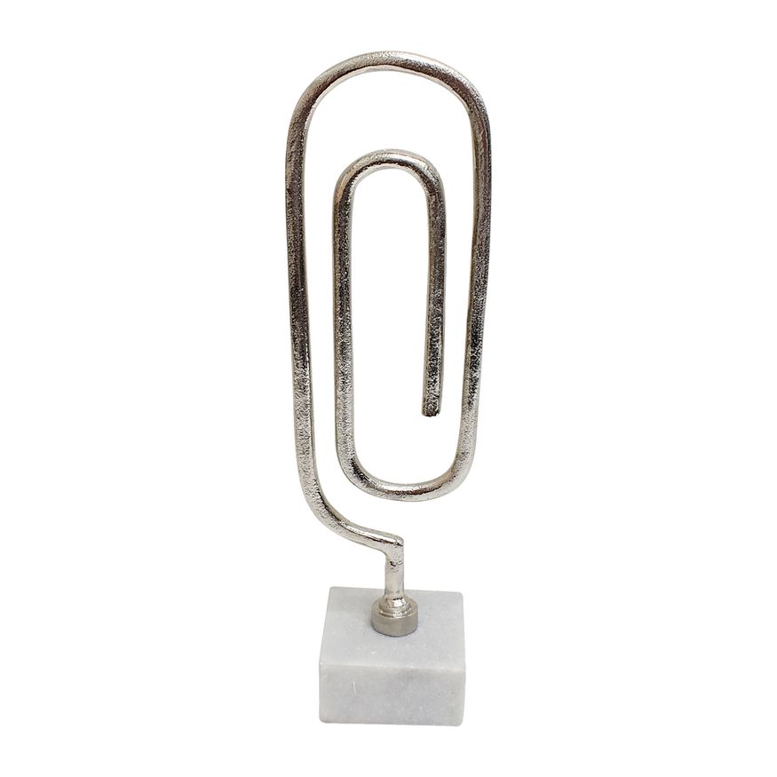 Sagebrook - 16" Metal Cracked Bust On Stand