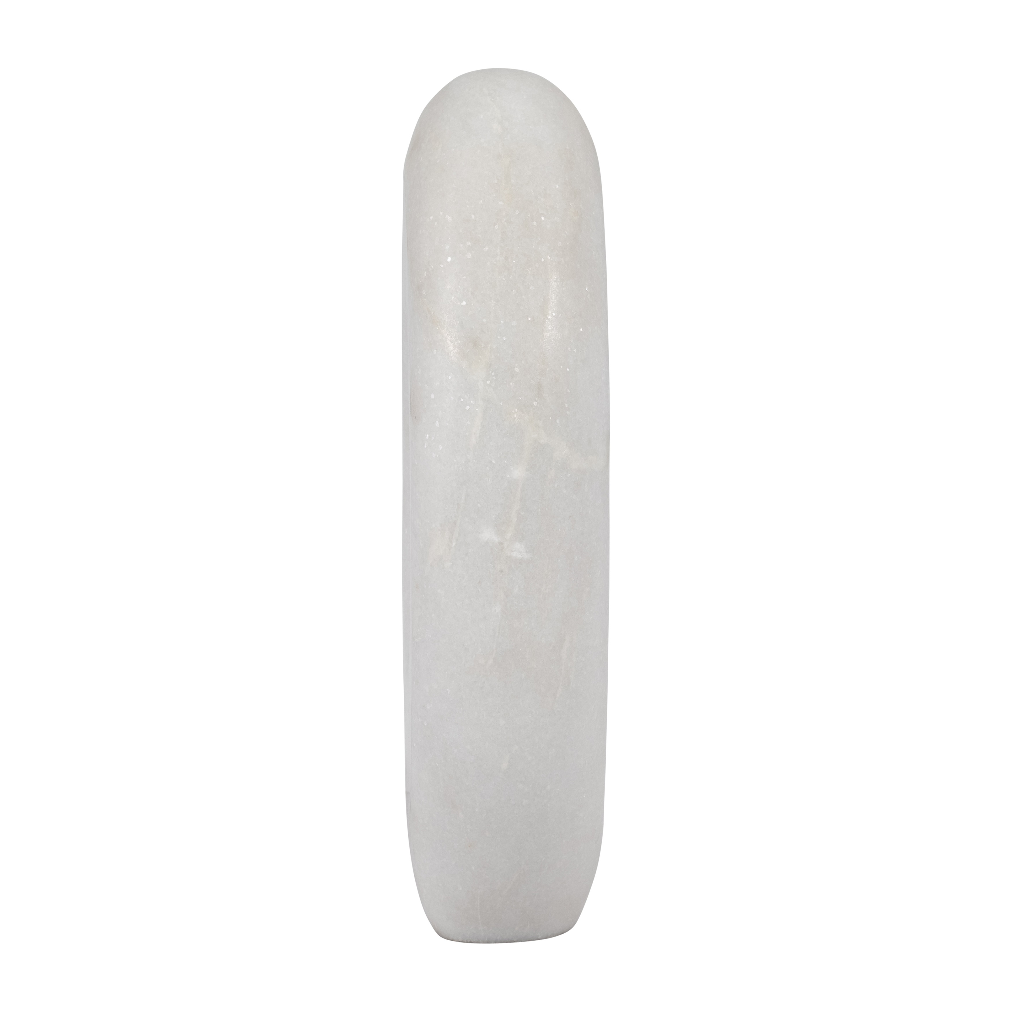 Sagebrook 9" Marble Sculpture - White