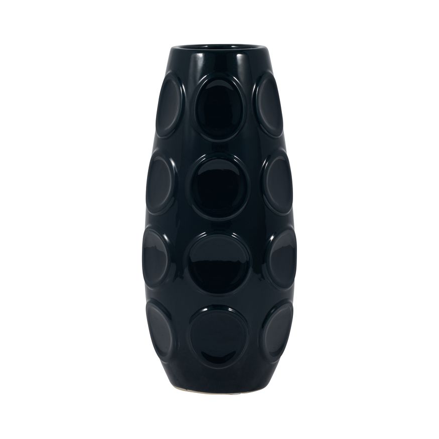 Sagebrook - 9" Clay Vase With Woven Top
