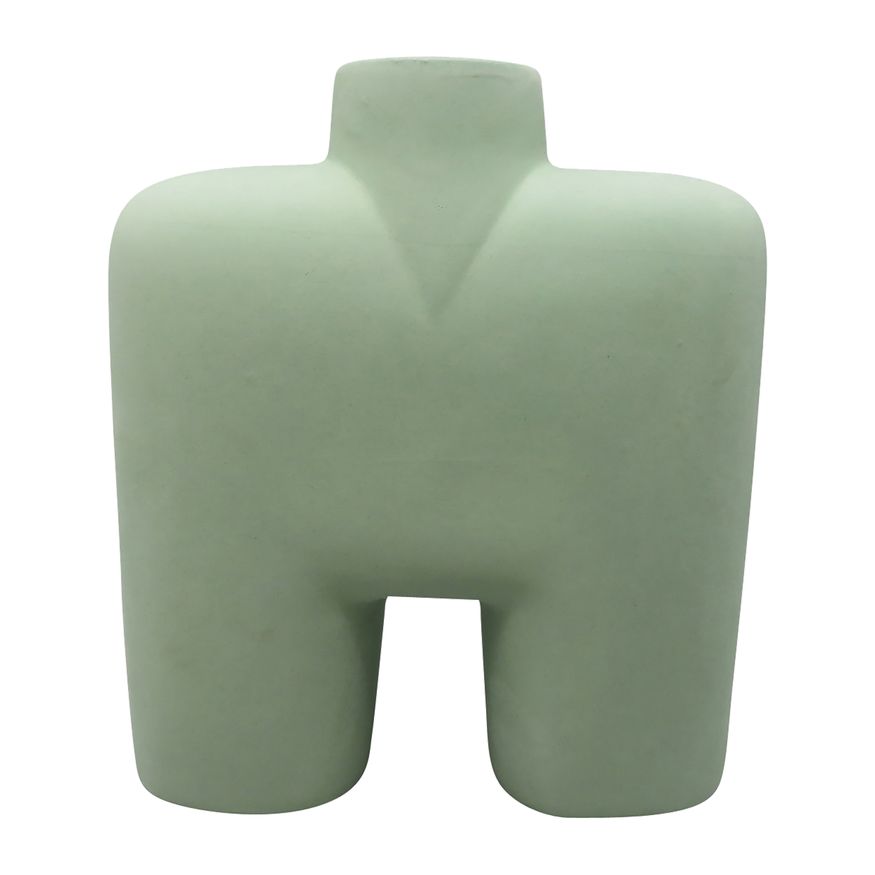 Sagebrook - 7" Ceramic Square Shape Vase