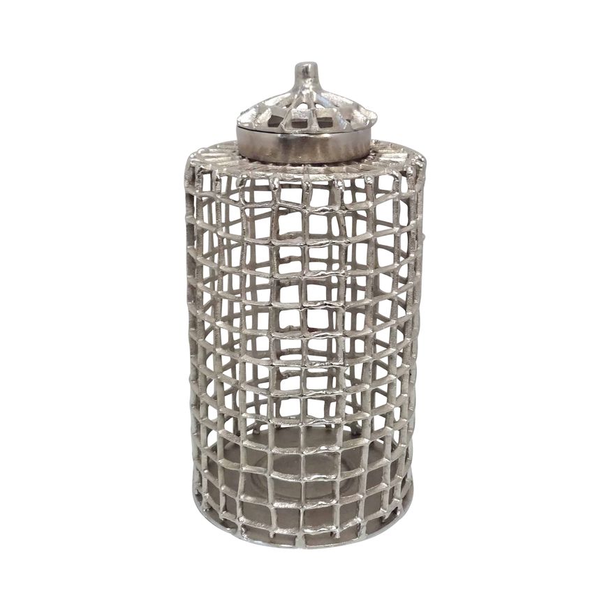 Sagebrook - 18" Metal Lidded Jar