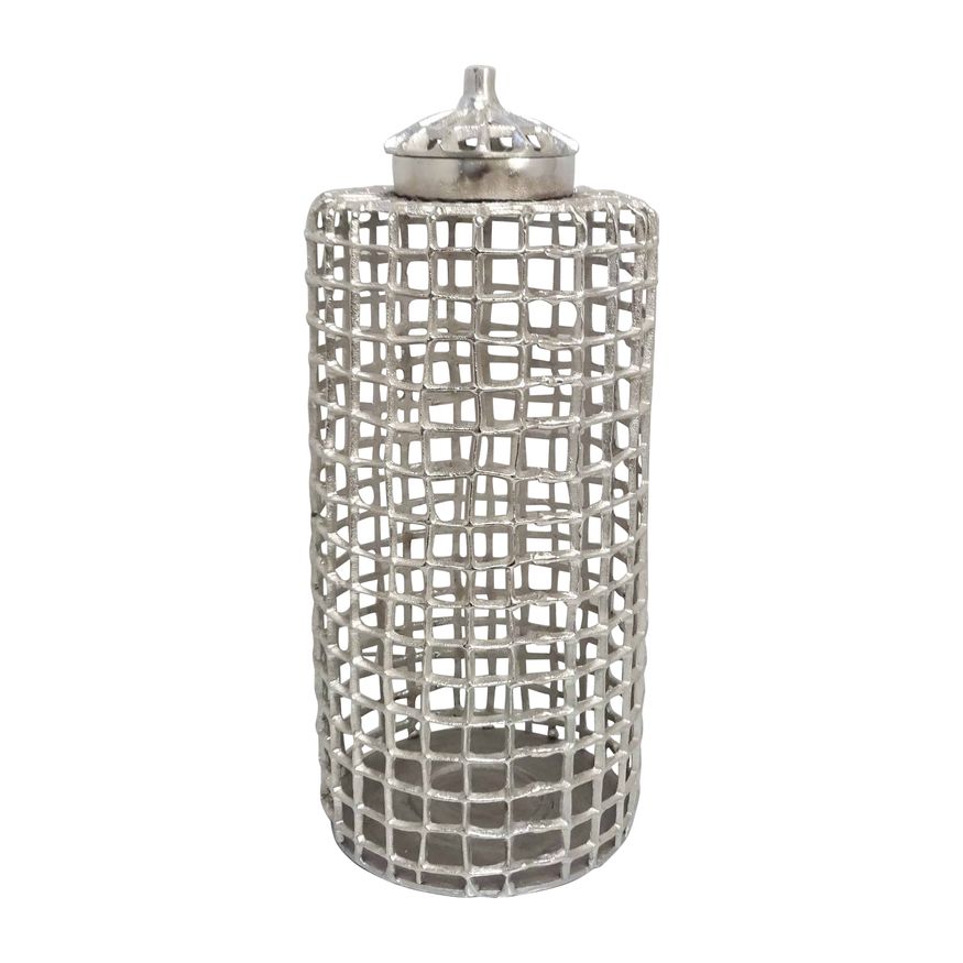 Sagebrook - 18" Metal Lidded Jar