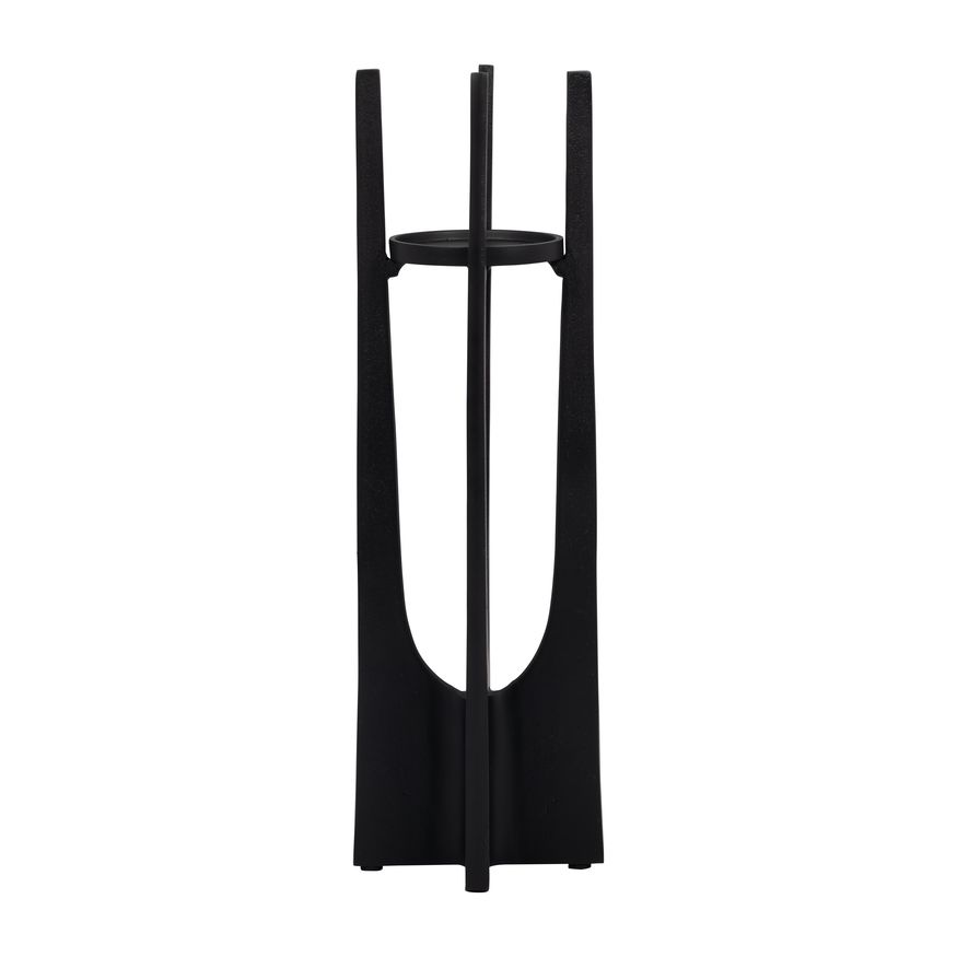 Sagebrook - 12" Metal Pillar Candle Holder