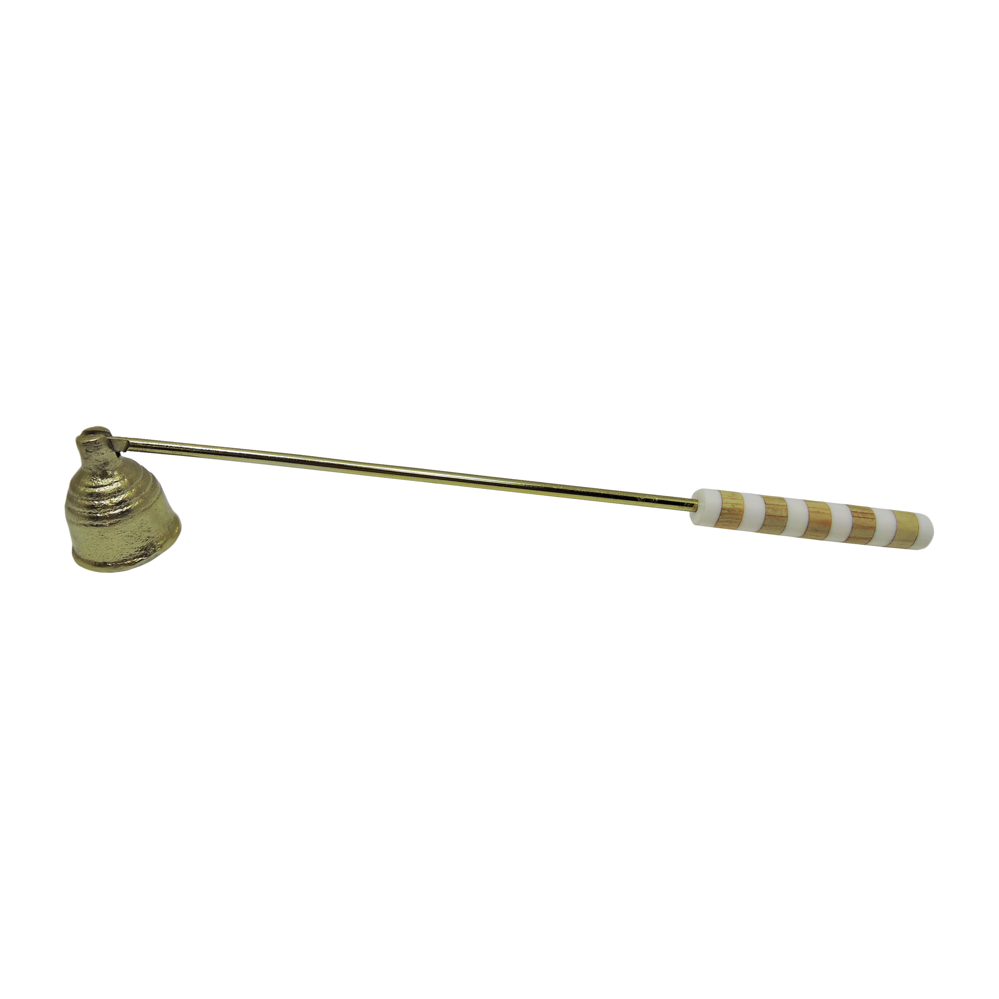 Sagebrook - 13" Metal Striped Candle Snuffer