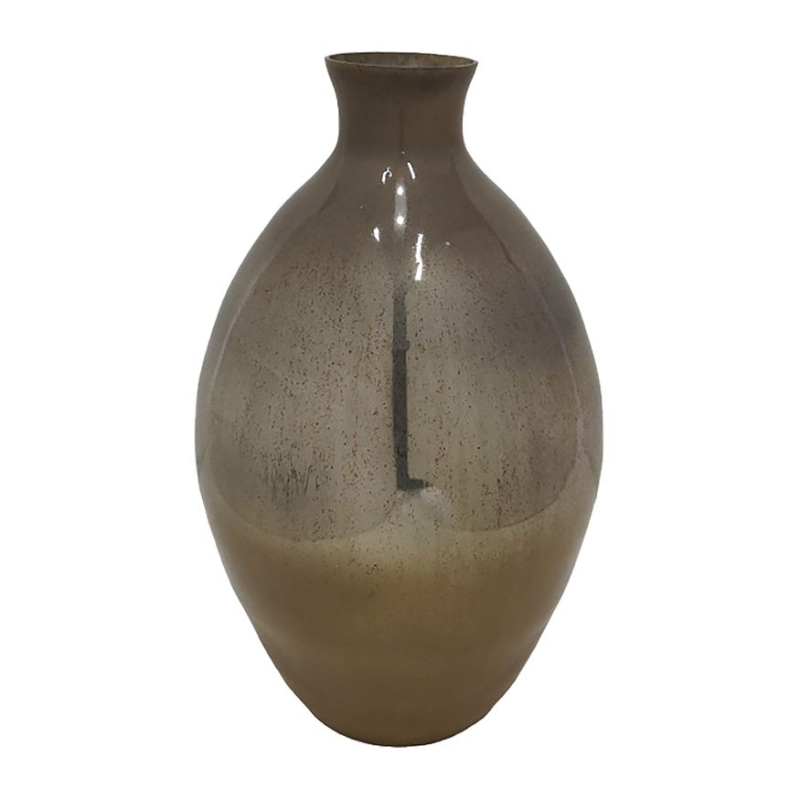 Sagebrook - 15" Glass Bulbous Vase