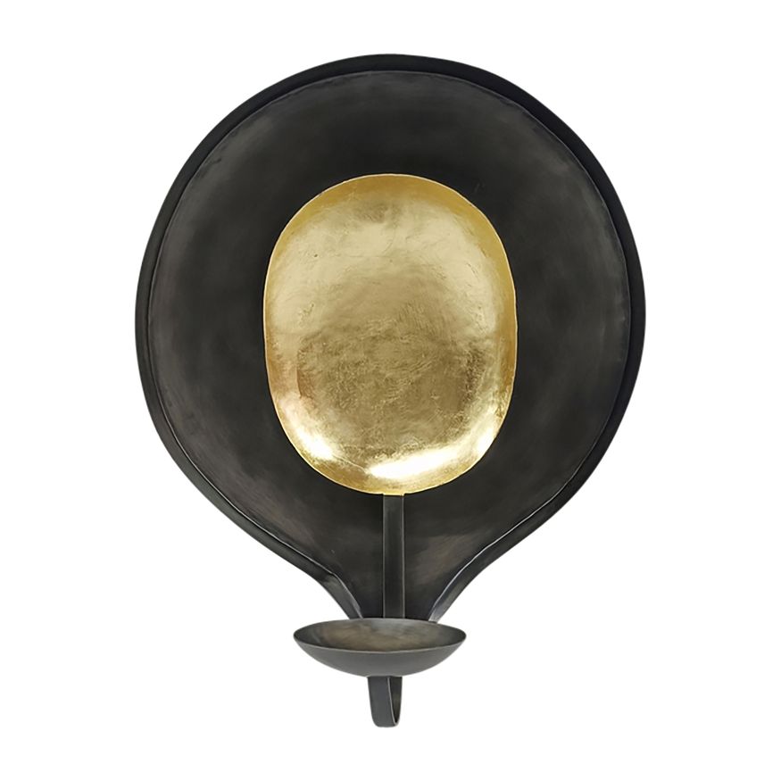 Sagebrook - 12" Metal Pillar Candle Holder