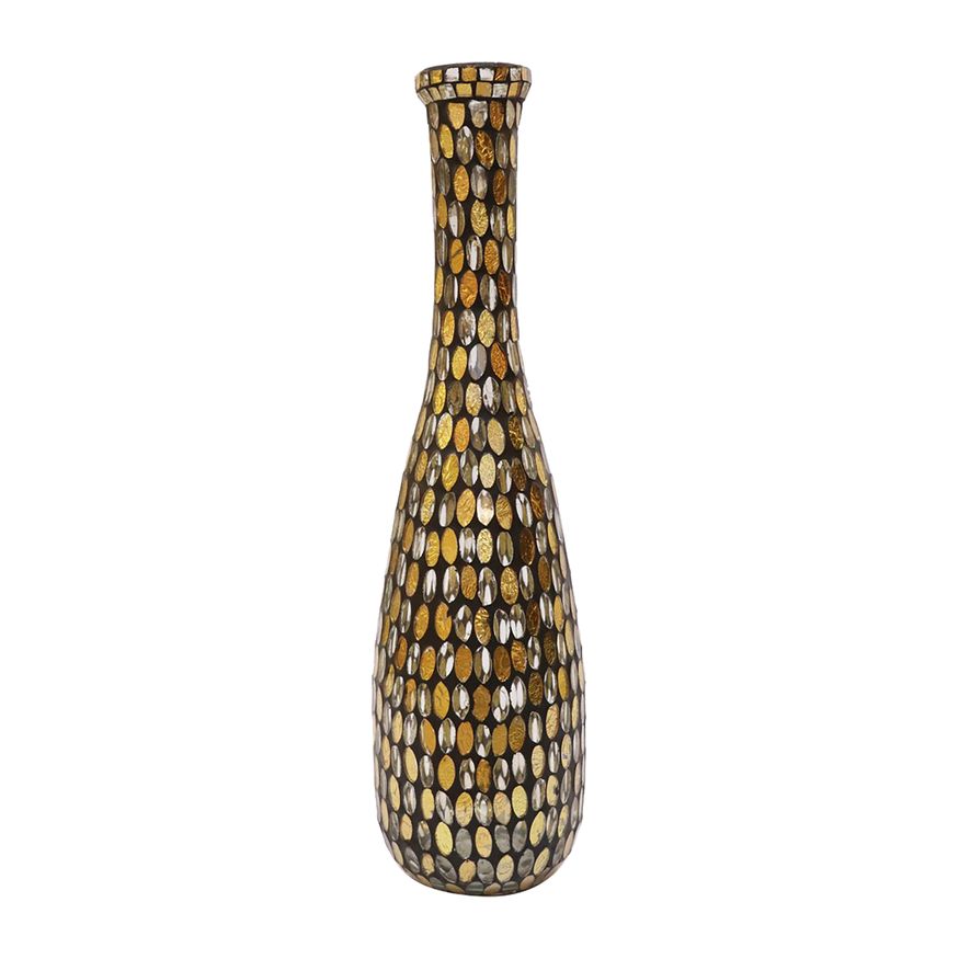 Sagebrook - 18519 16" Glass Mosaic Vase