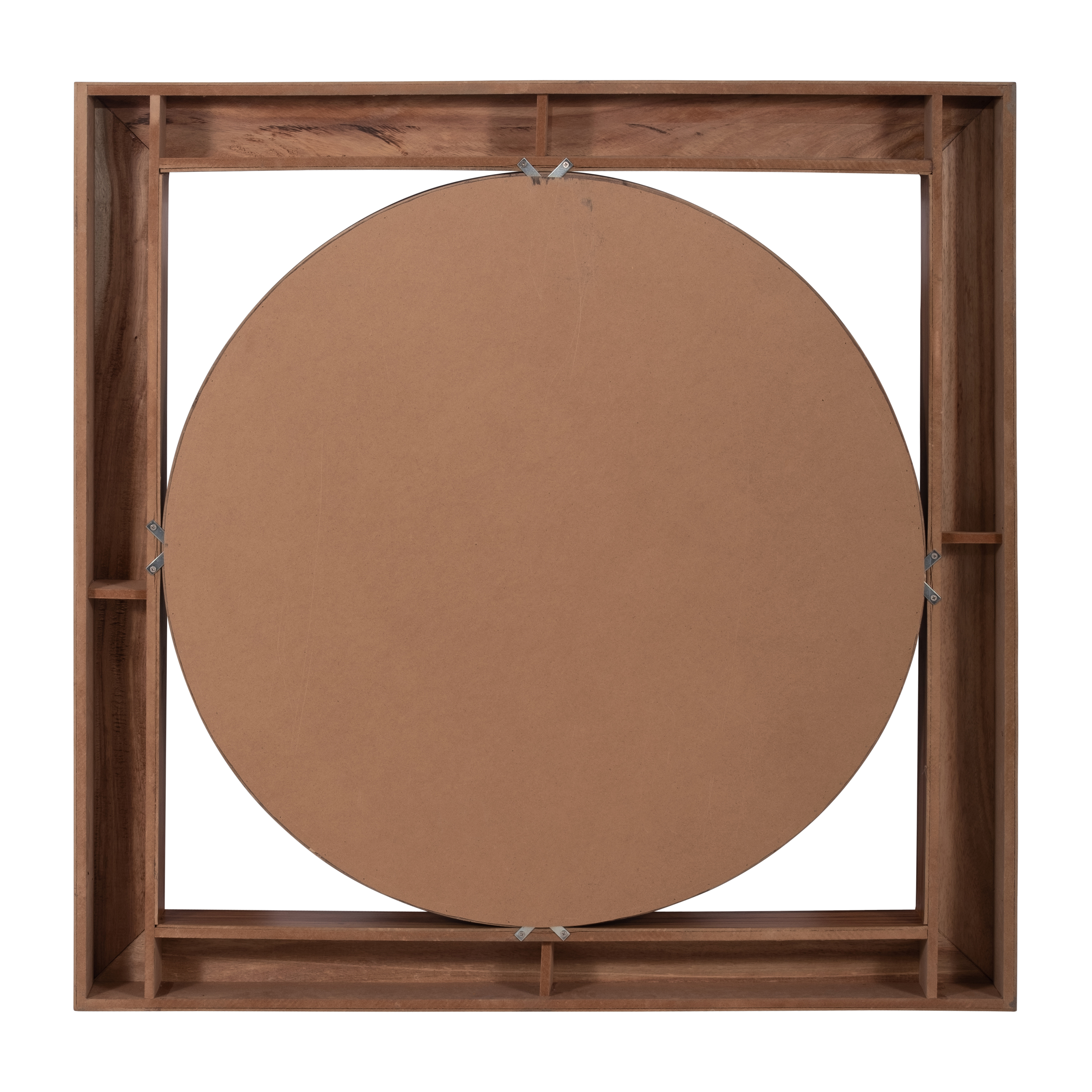 Sagebrook - 47"x47" Mirror In Box in Brown/Black