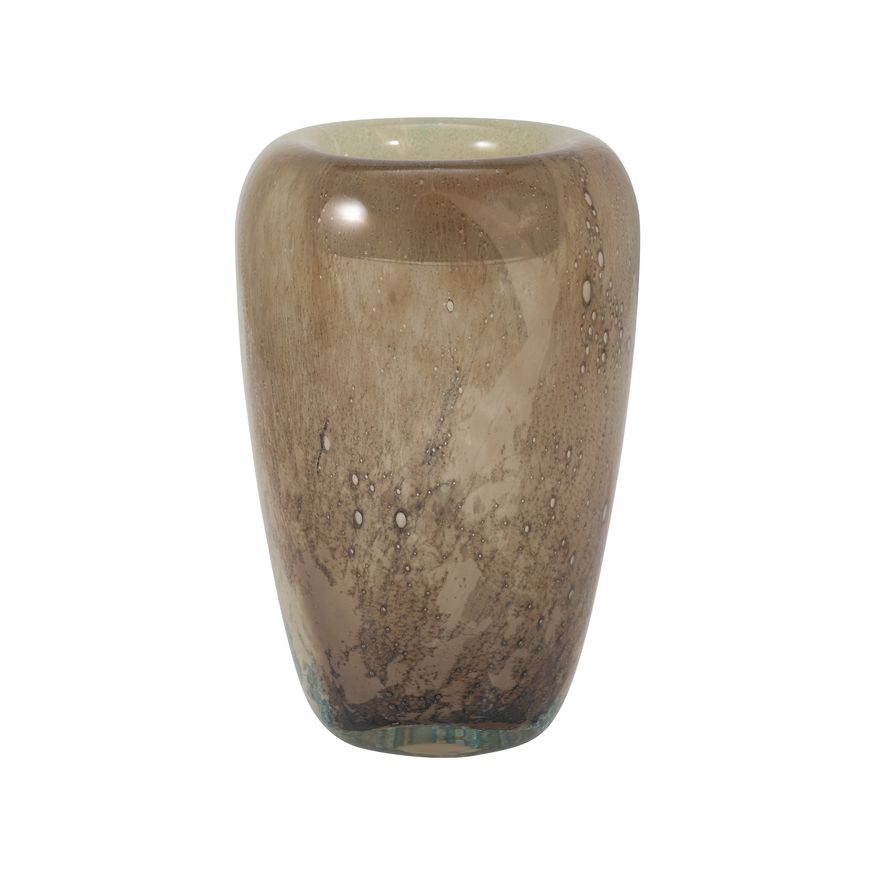 Sagebrook - 8" Glass 2-tone Vase