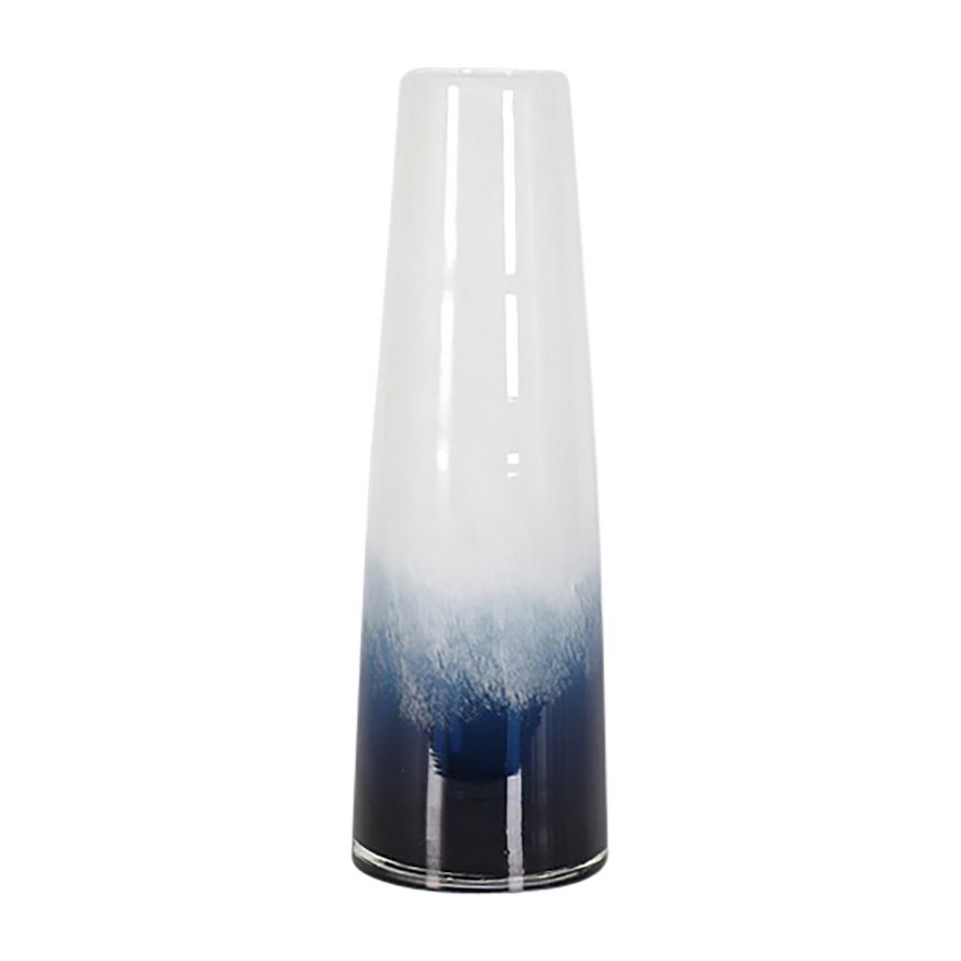 Sagebrook - 11" Glass Blue Waters Vase