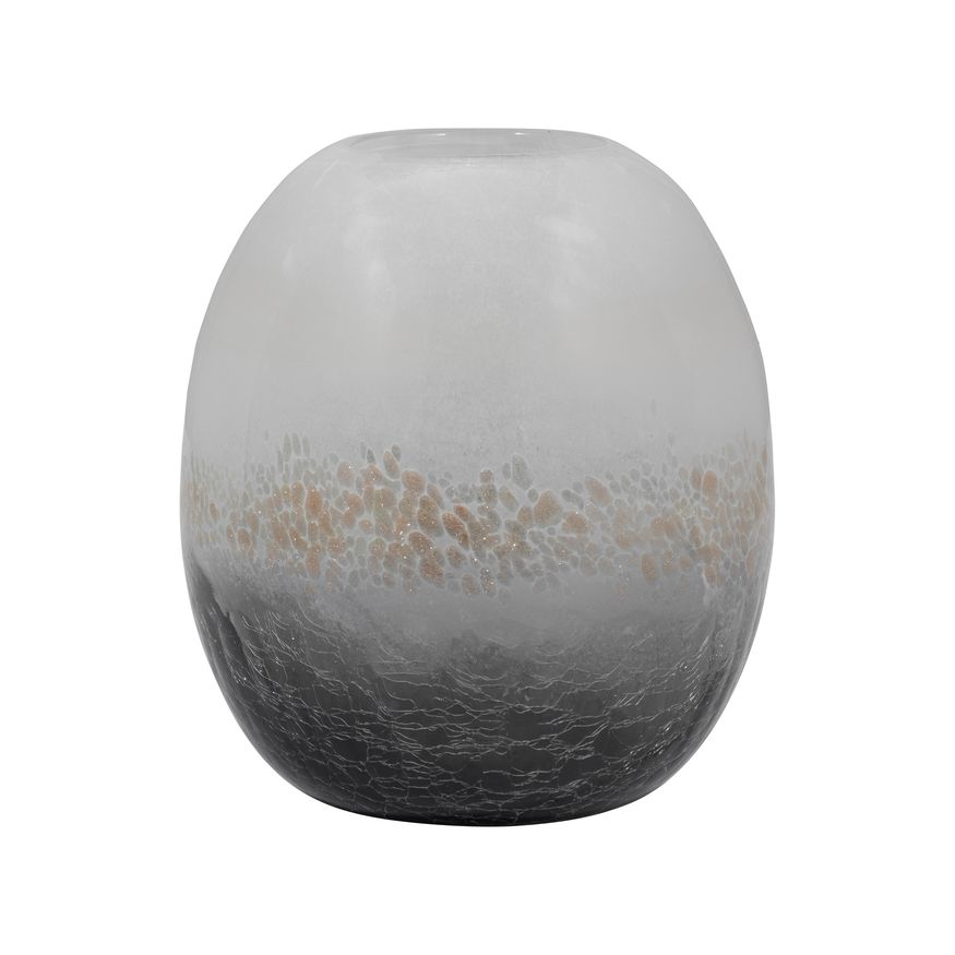 Sagebrook - 9" Glass Ombre Vase