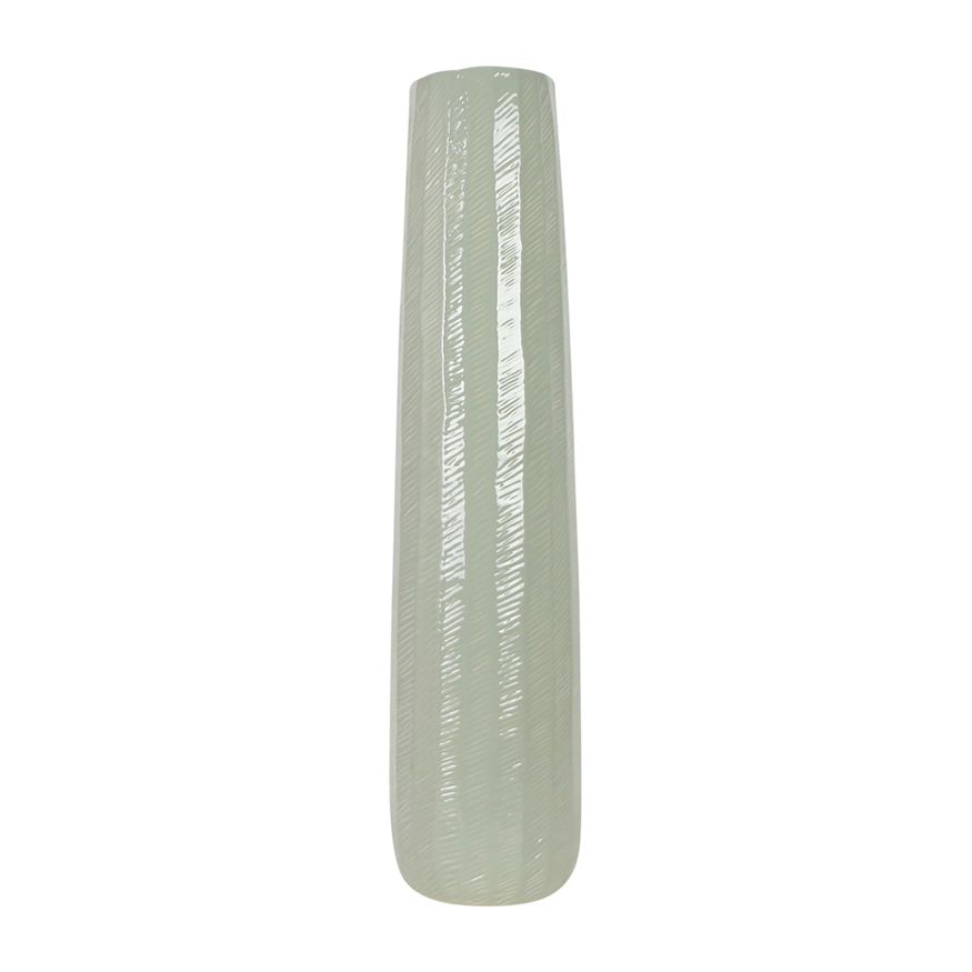 Sagebrook - 13" Ceramic Fluted Vase
