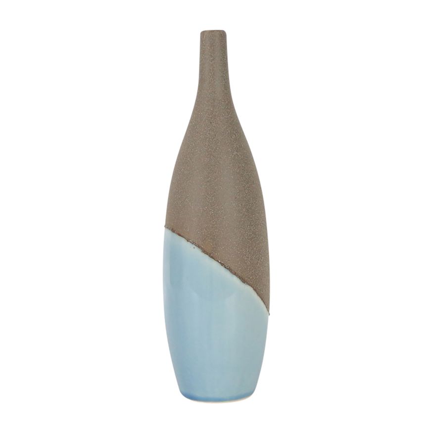 Sagebrook - 11" Ceramic Half Dipped Vase