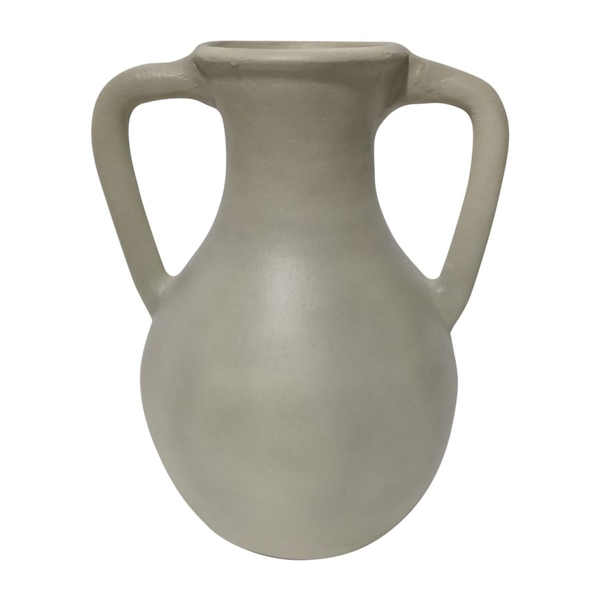 Sagebrook - 8" Terracotta Vase With Handle