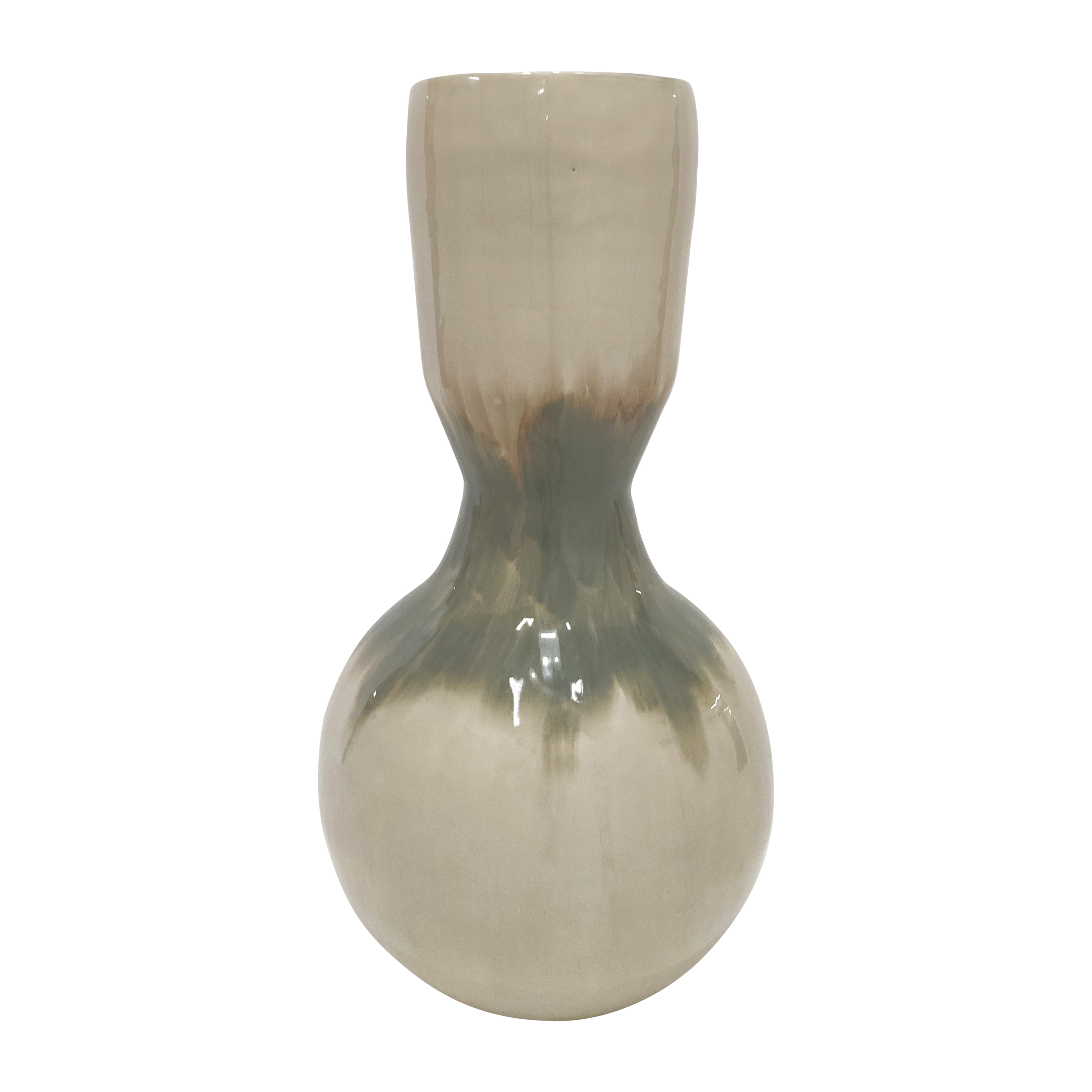 Sagebrook - 18" Metal Bulbous Vase