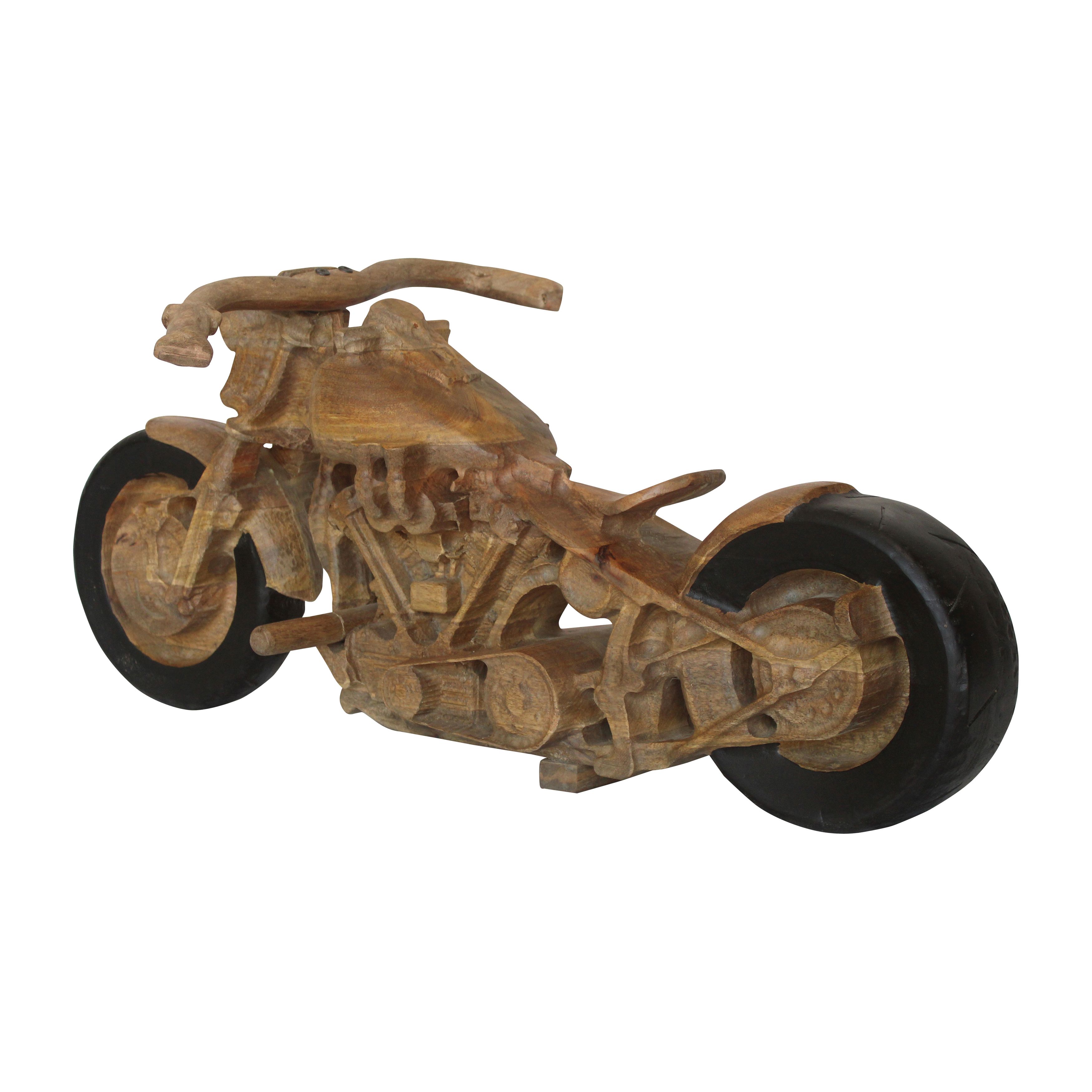 Sagebrook - 35" Wood Big Bike Decor in Brown