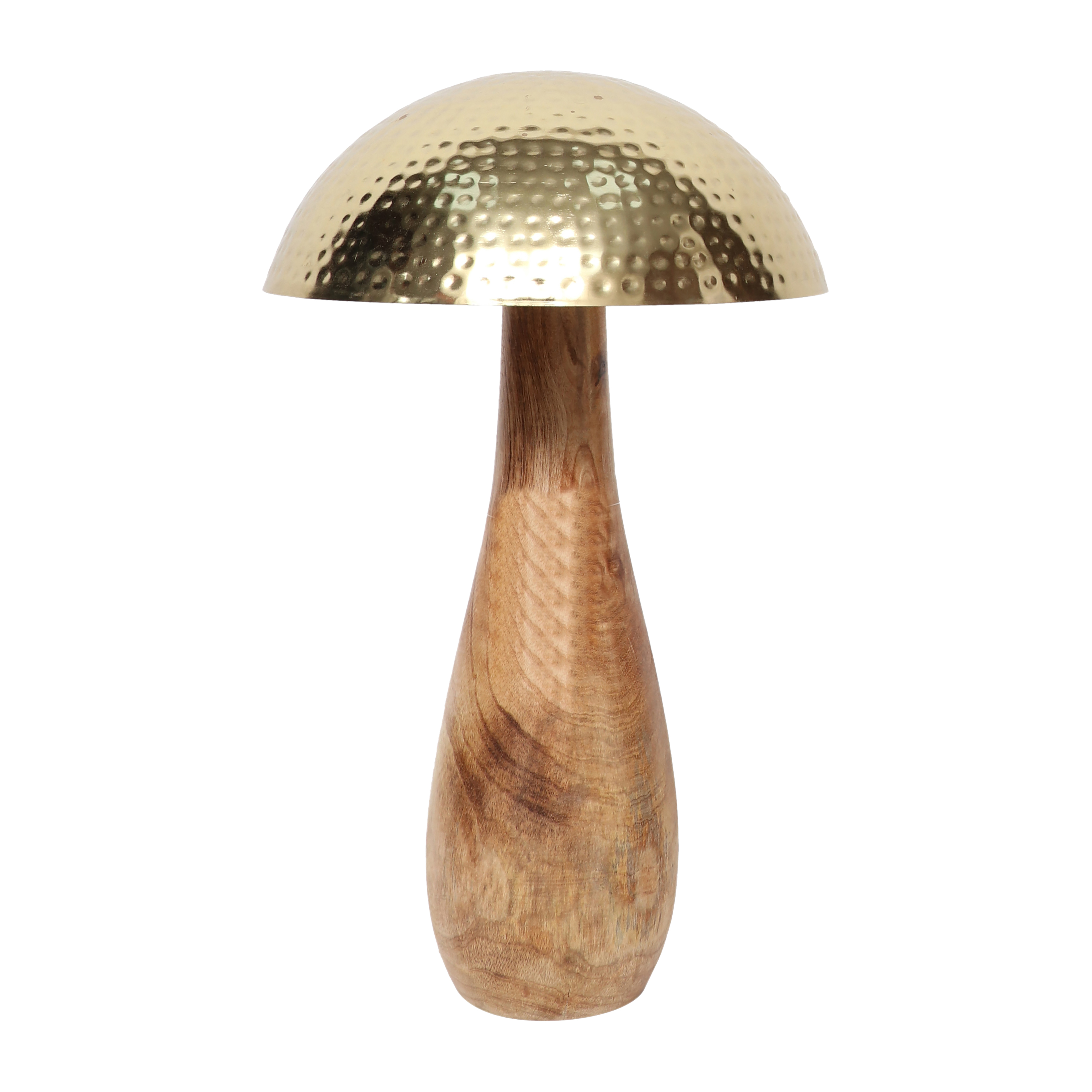 Sagebrook - 16" Metal Mushroom with Wood Base