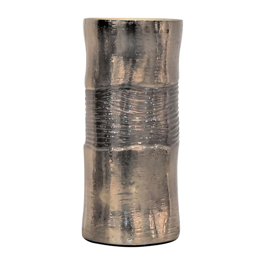 Sagebrook - 11" Glass Textured Enamel Vase
