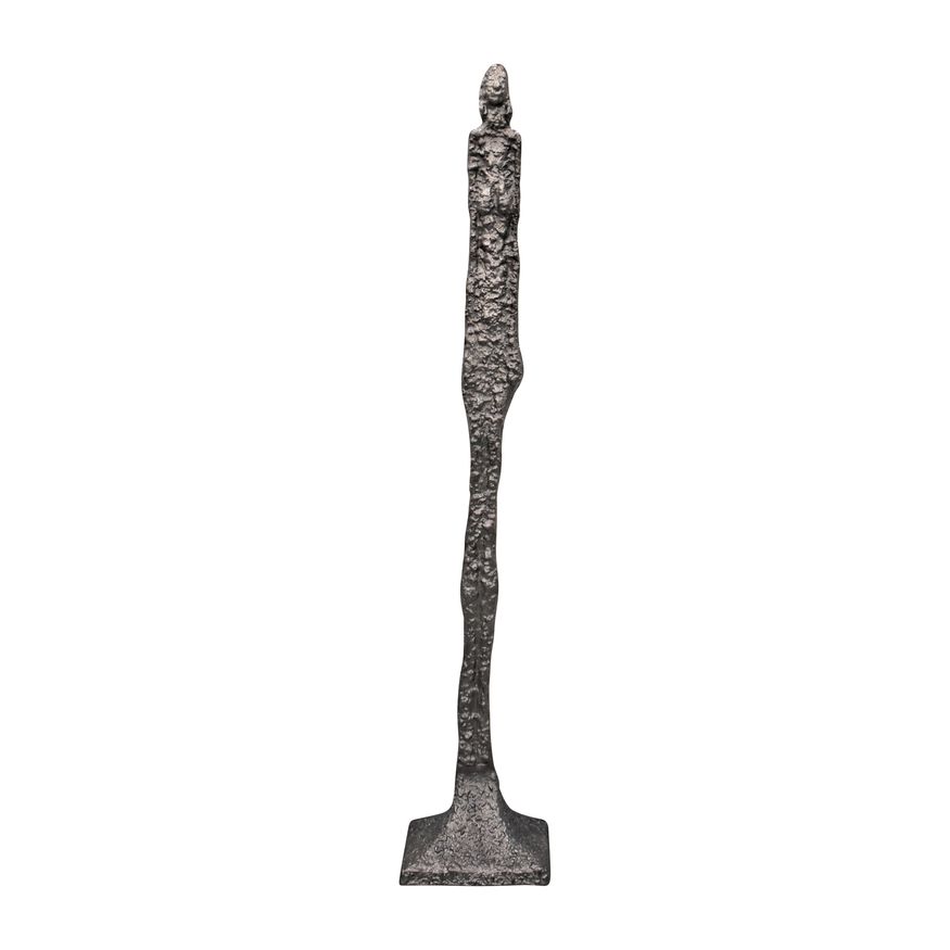 Sagebrook - 59" Metal Tribal Floor Sculpture