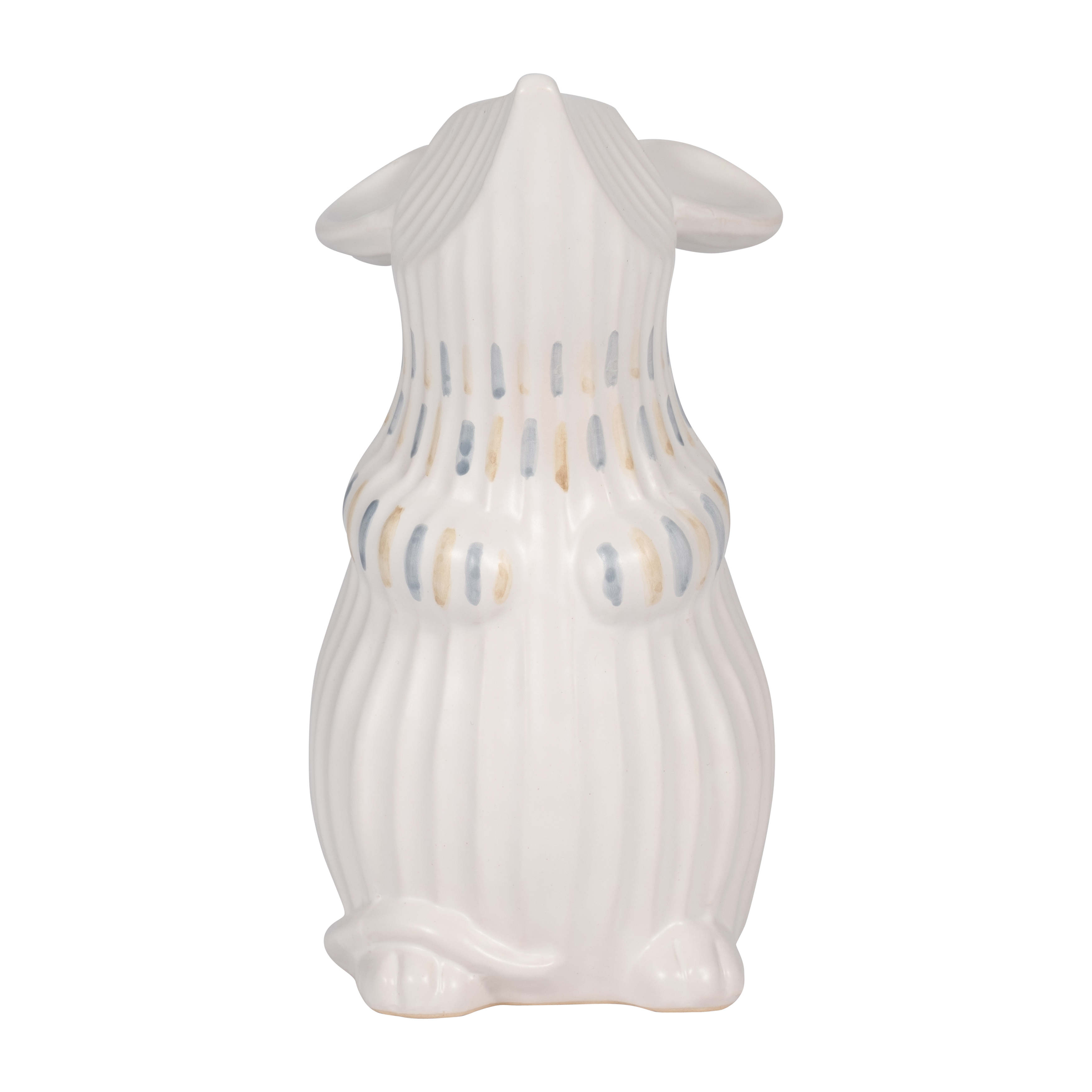 Sagebrook - 8" Ceramic Little Mouse Vase in Ivory