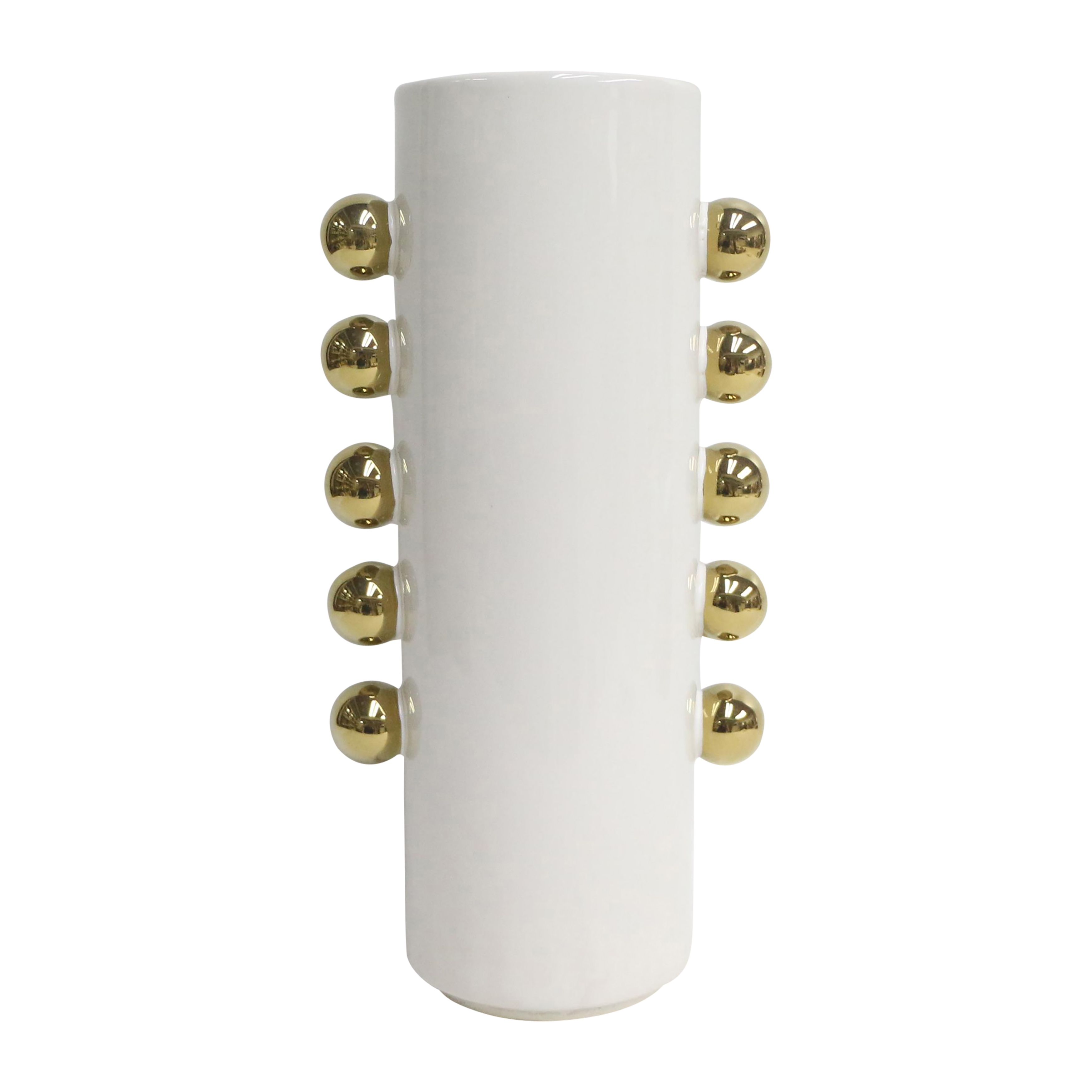 Sagebrook - 16" Ceramic Vase with Side Knobs