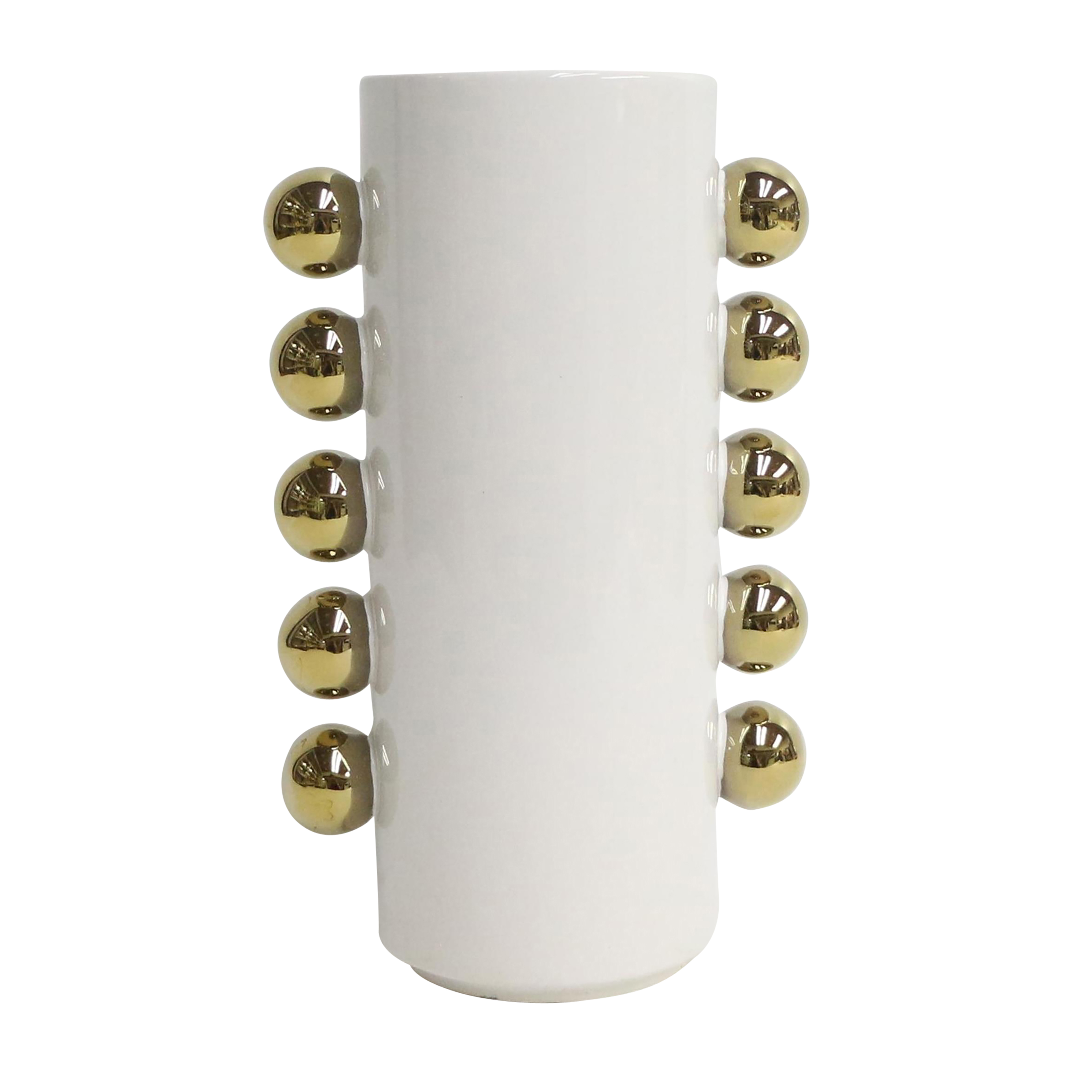 Sagebrook - 20" Ceramic Swirl Temple Jar