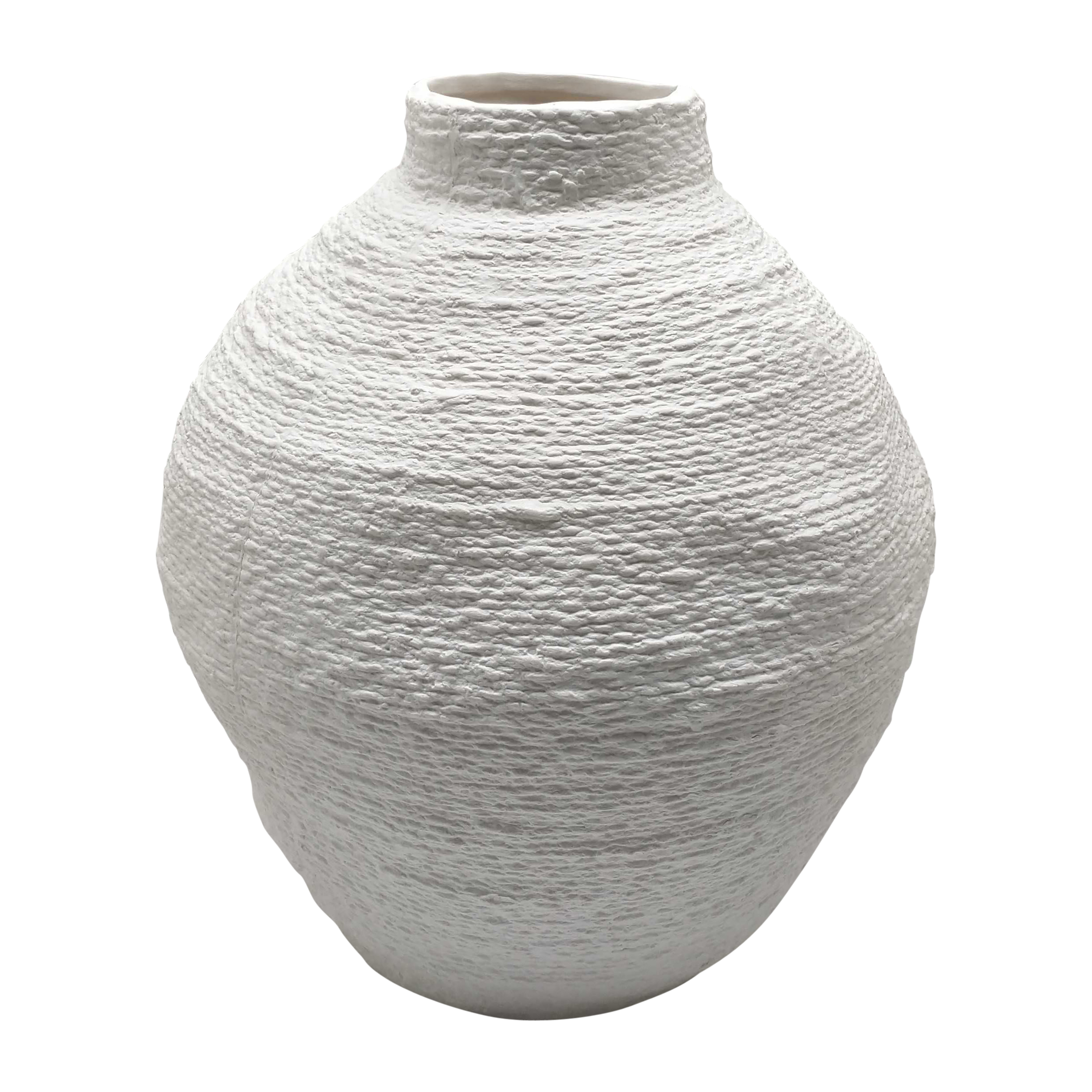 Sagebrook - 12" Striped Woven Textured Vase
