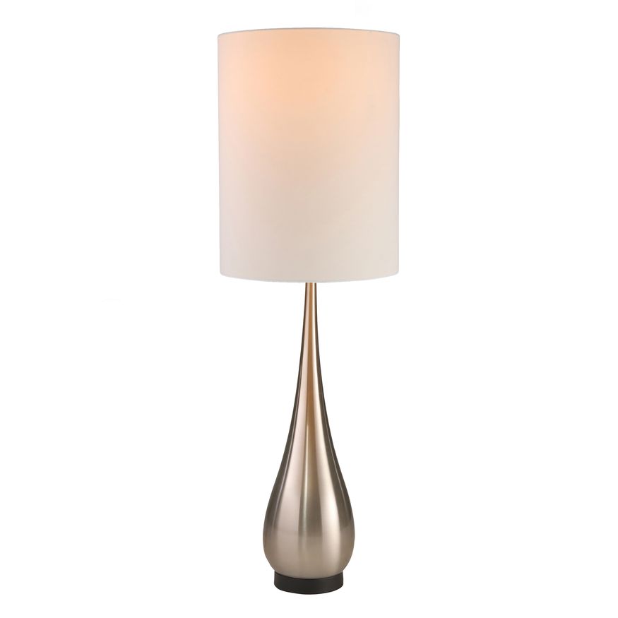 Sagebrook - Metal Teardrop Table Lamp,silver