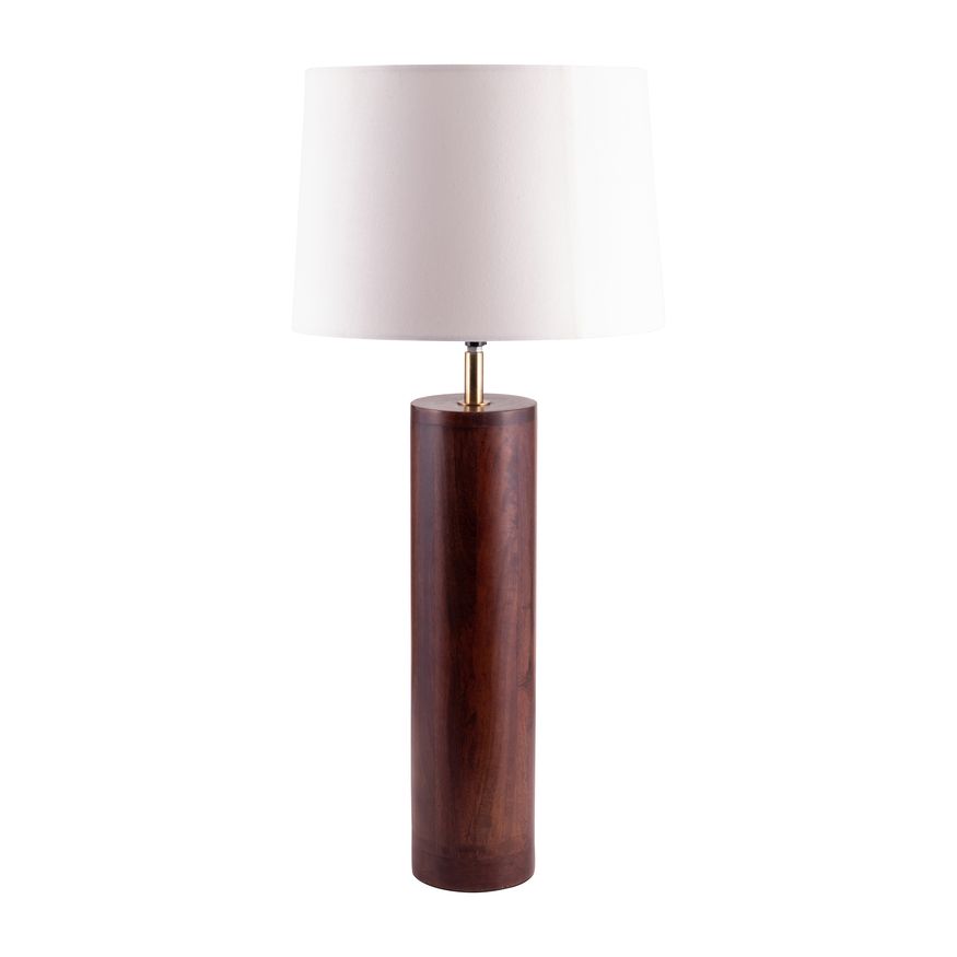 Sagebrook - Wood Classic Table Lamp in Brown/Off-White