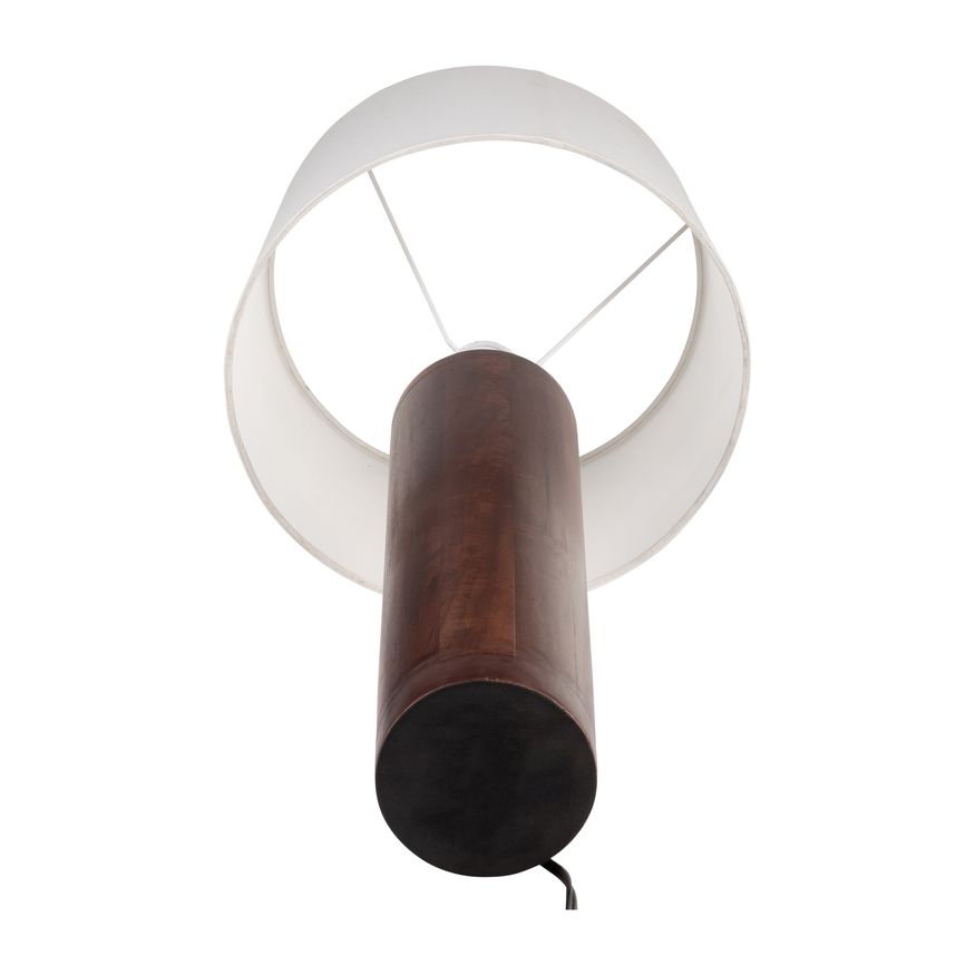 Sagebrook - Wood Classic Table Lamp in Brown/Off-White