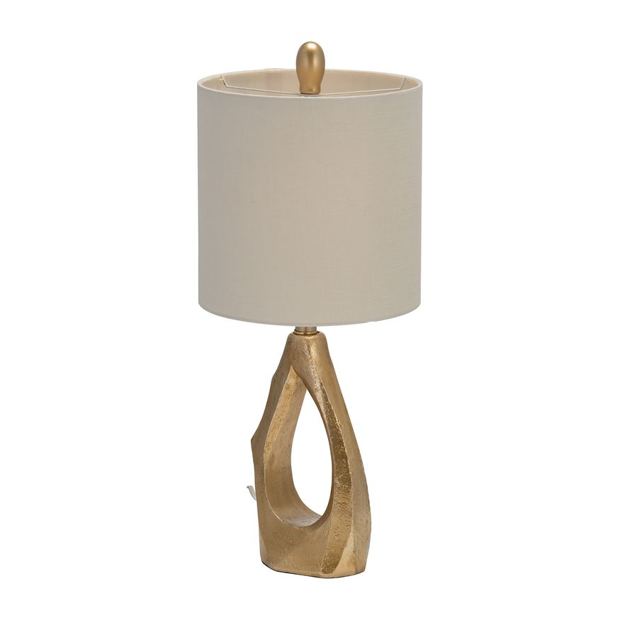Sagebrook - Resin Organic Table Lamp in Gold