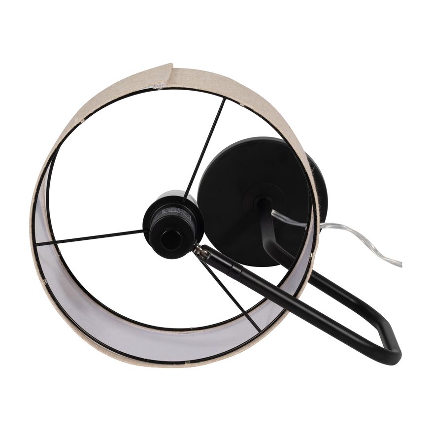 Sagebrook - Metal Floor And Table Lamps (Set Of 3) in Black