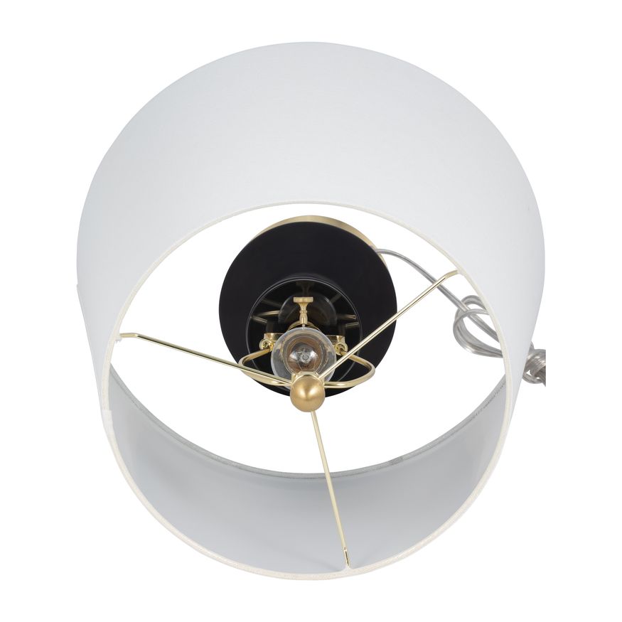 Sagebrook - Metal/Crystal Table Lamps (Set Of 2) in Black/Gold