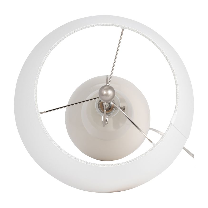 Sagebrook - Ceramic Gourd Table Lamps (Set Of 2) in White