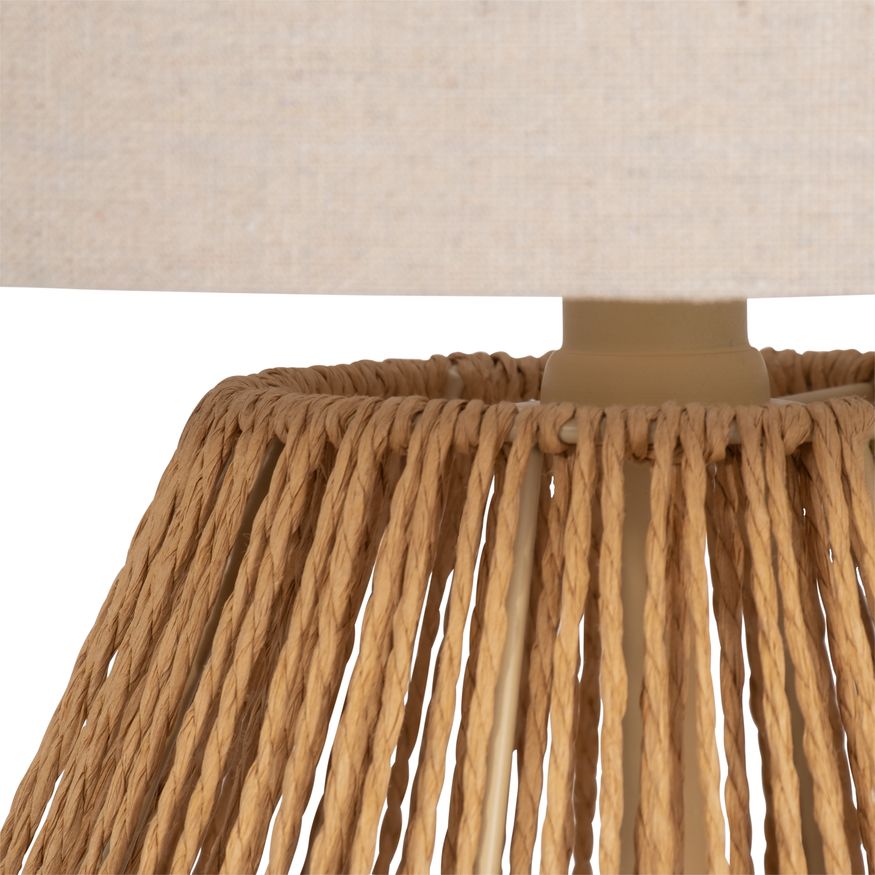 Sagebrook - Rattan Table Lamps (Set Of 2) in Natural