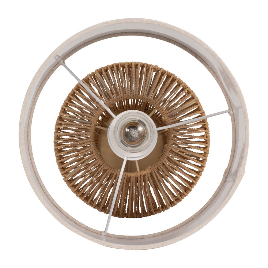 Sagebrook - Rattan Table Lamps (Set Of 2) in Natural