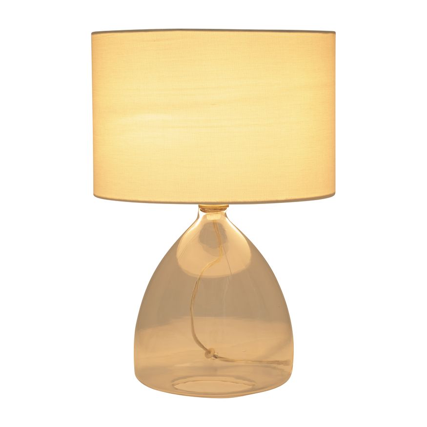 Sagebrook Glass Table Lamps (Set Of 2) - Clear