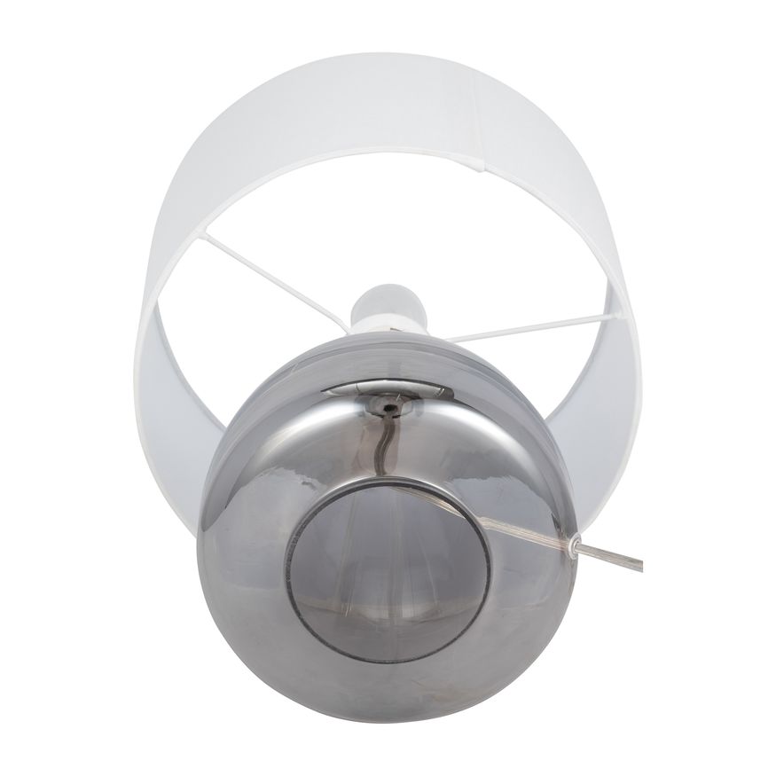 Sagebrook Glass Table Lamps (Set Of 2) - Smoke