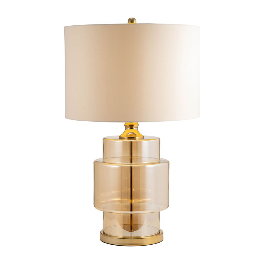 Sagebrook - Glass Lustered Table Lamp in Gold