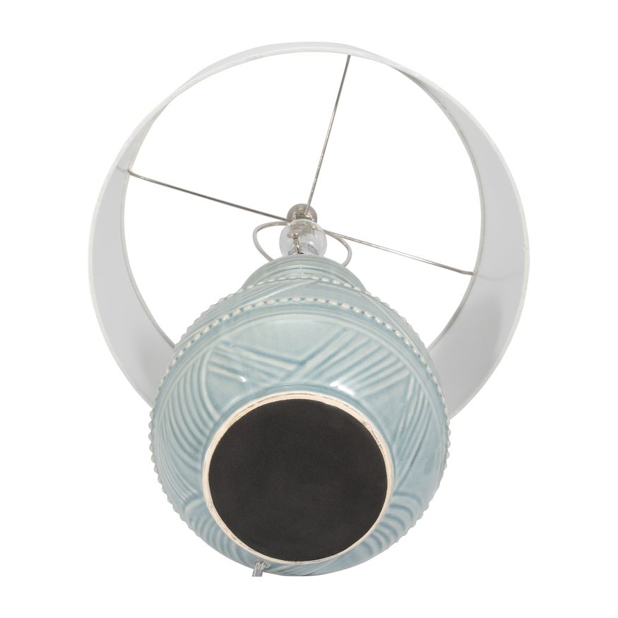 Sagebrook Ceramic Bottle Table Lamp - Blue