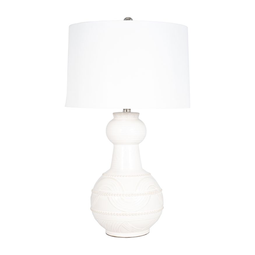 Sagebrook - Ceramic Bottle Table Lamp