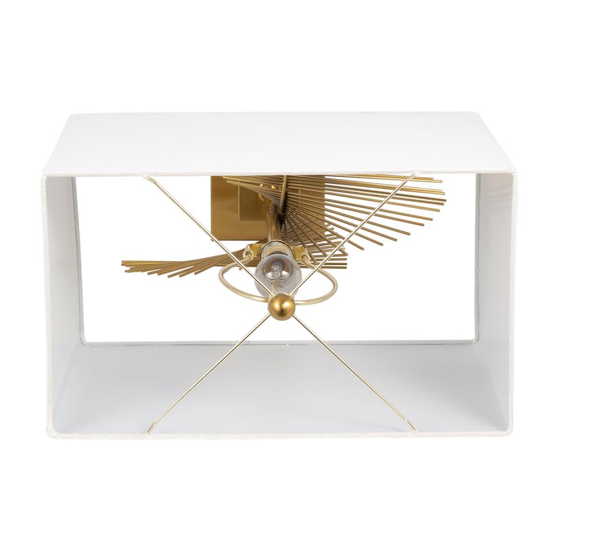 Sagebrook - Metal Rays Table Lamp in Gold