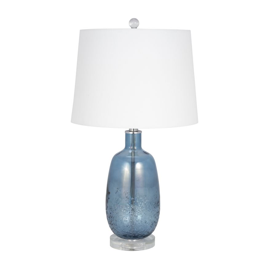 Sagebrook - Glass Table Lamp in Blue