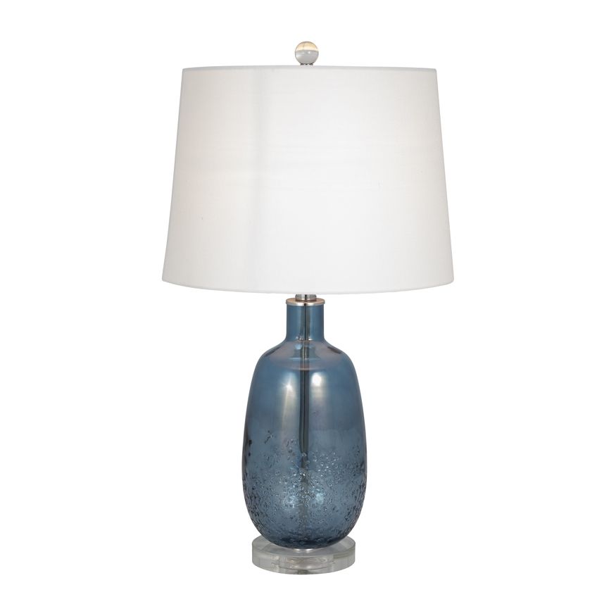 Sagebrook - Glass Table Lamp in Blue