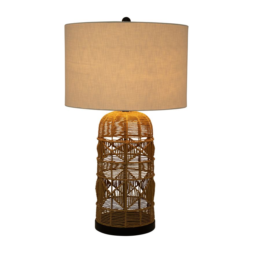 Sagebrook - Rattan Table Lamp in Natural