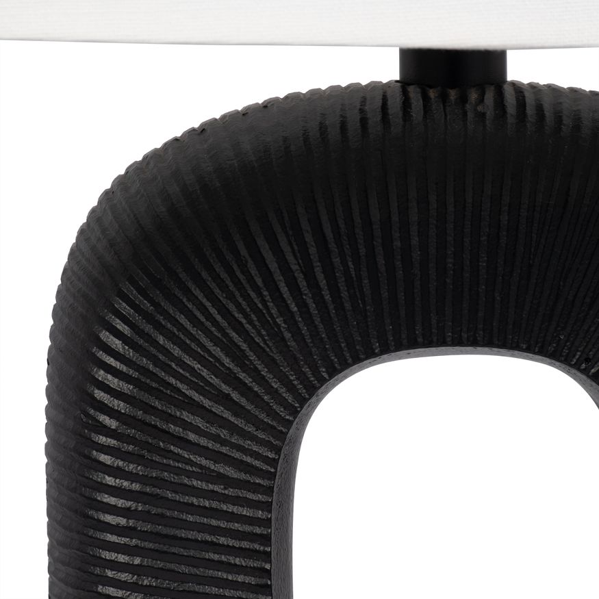 Sagebrook - Cast Aluminium Table Lamp in Black