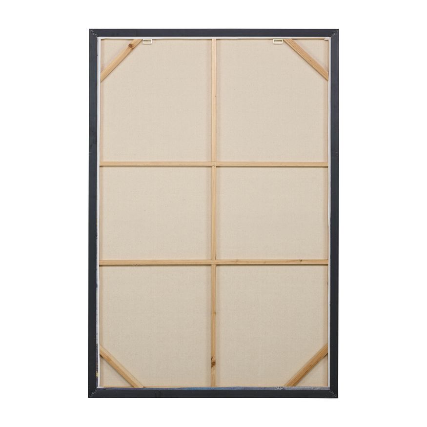 Sagebrook - Hand Painted Canvas in Gray/Gold