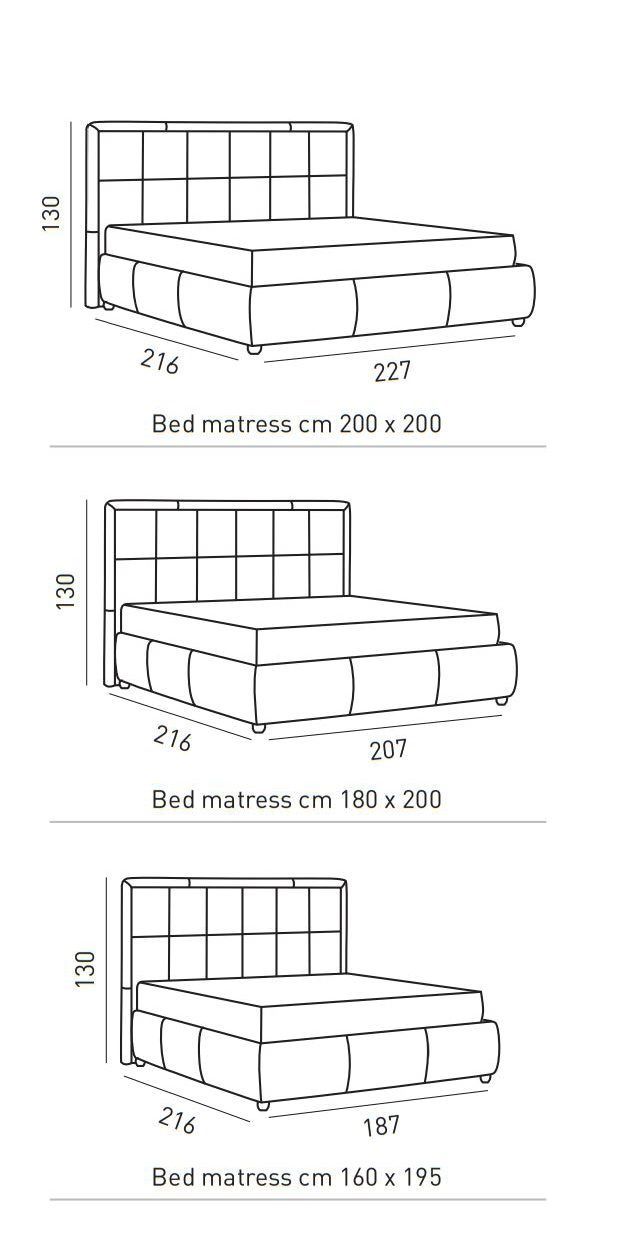 Satis Saturno Bed 227