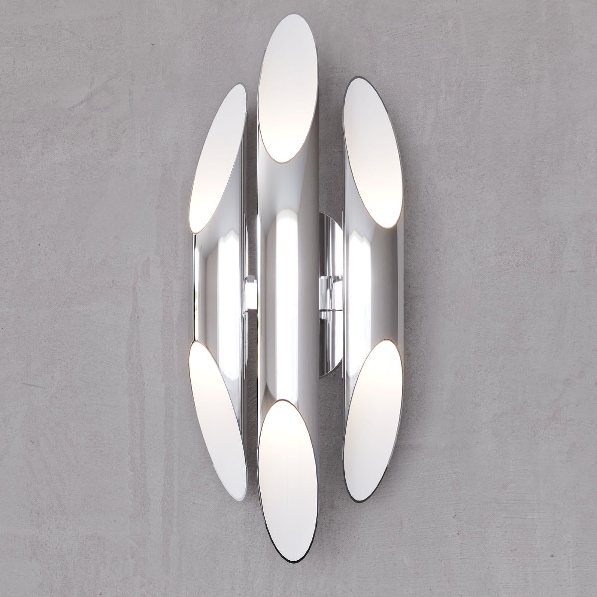 Sonneman Chimes Sconce - Polished Chrome